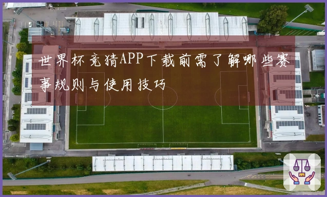 世界杯竞猜APP下载前需了解哪些赛事规则与使用技巧